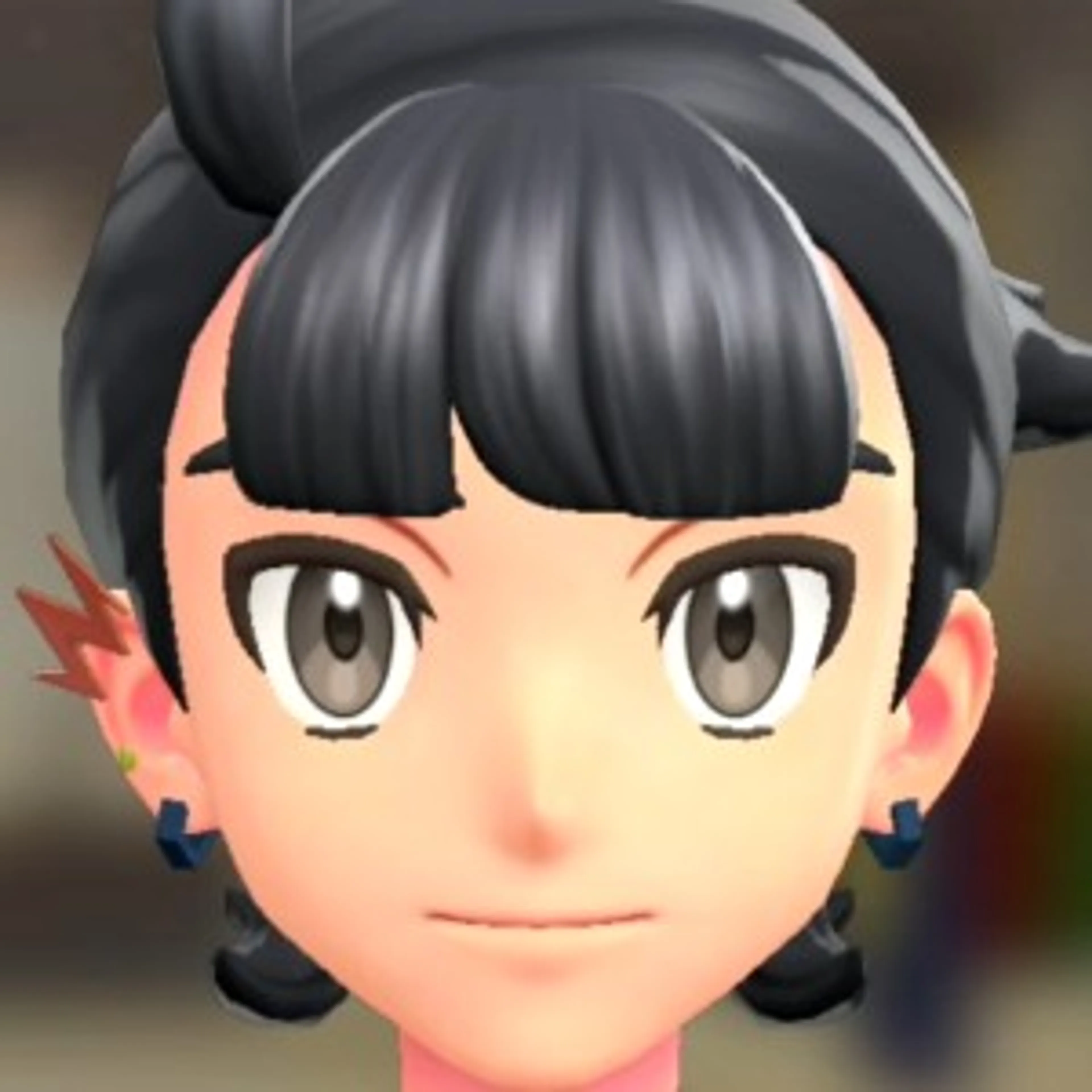 ライトニングピアス - マルチオレンジ