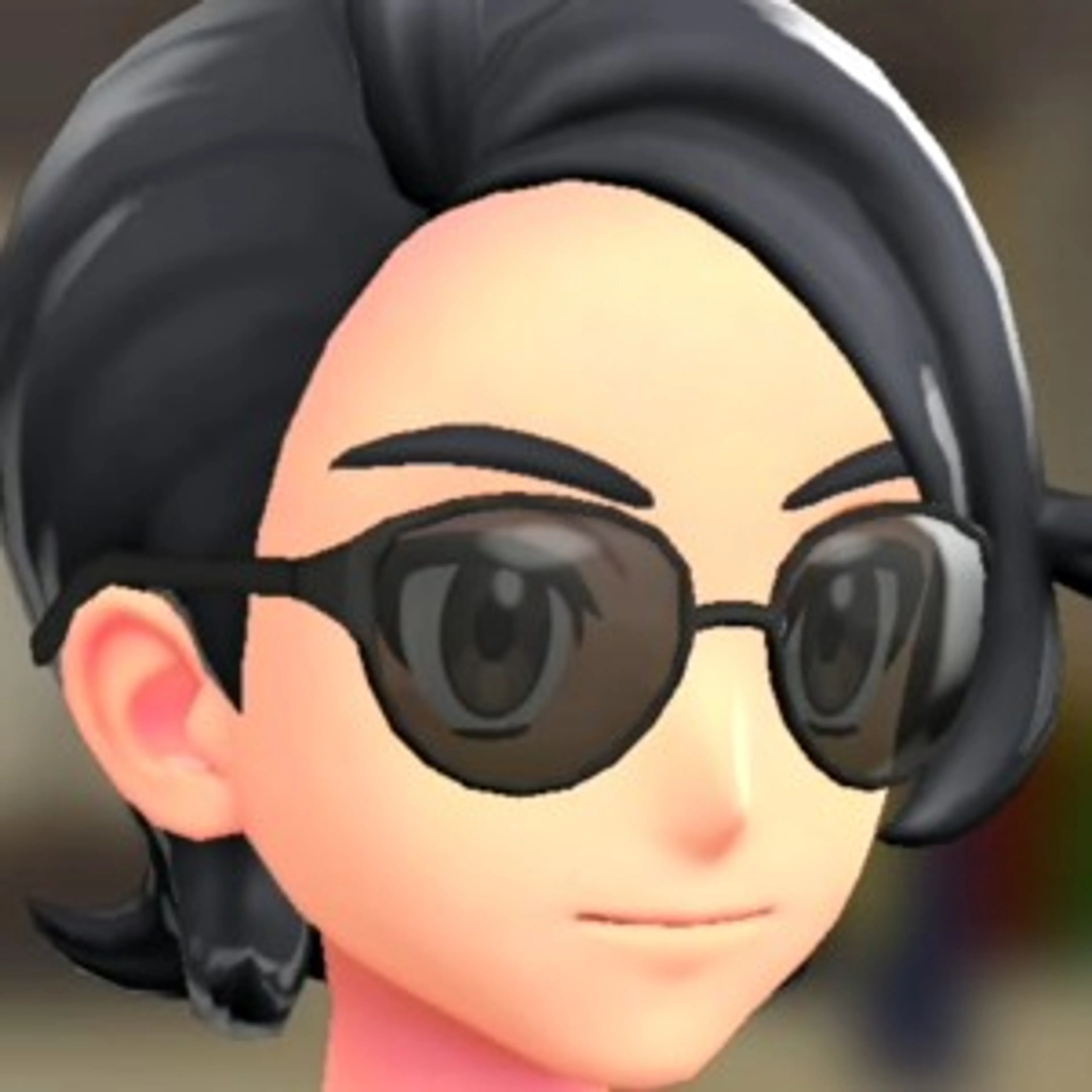 ウェリントンフレームグラス - グレーレンズ