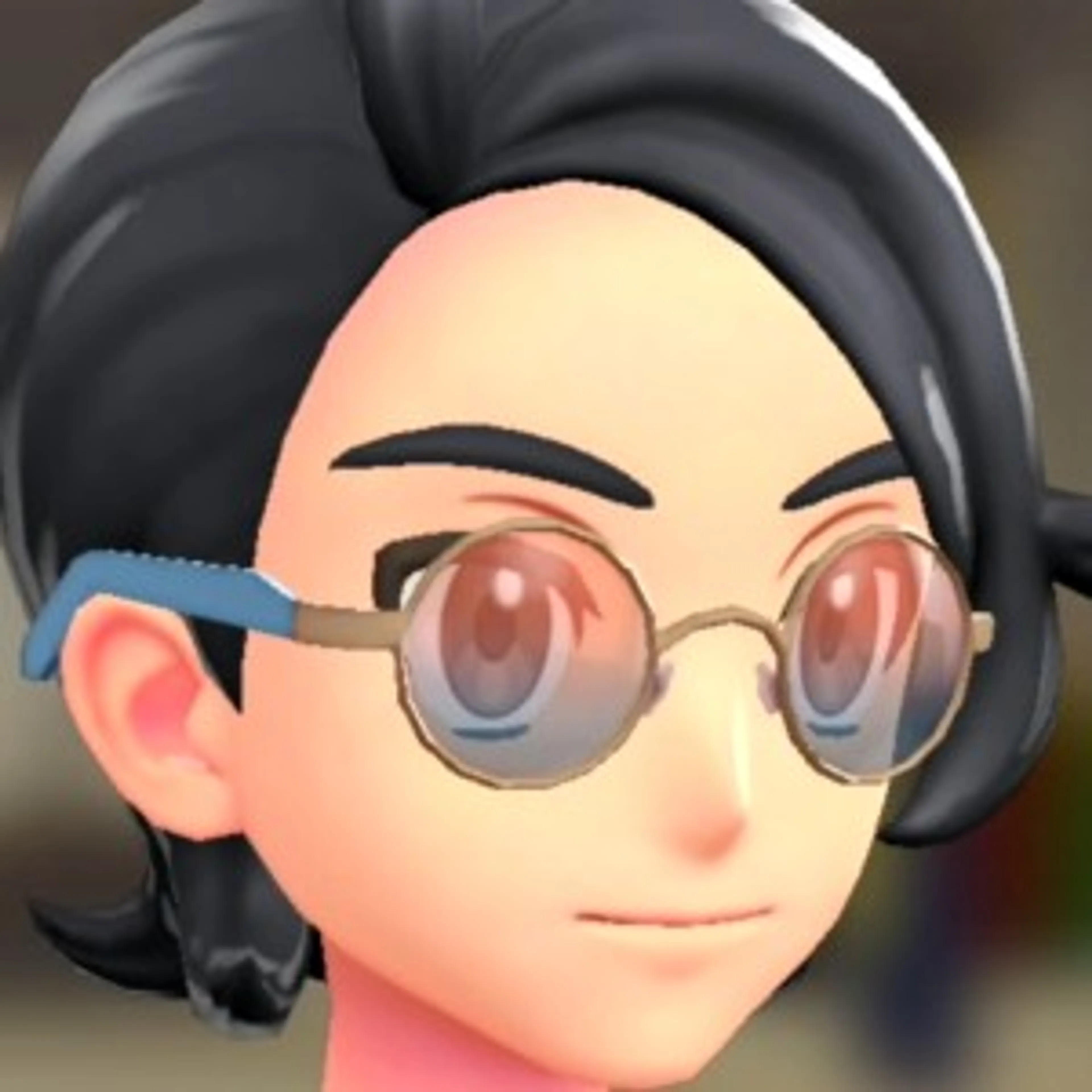 ラウンドフレームグラス - サンセットレンズ