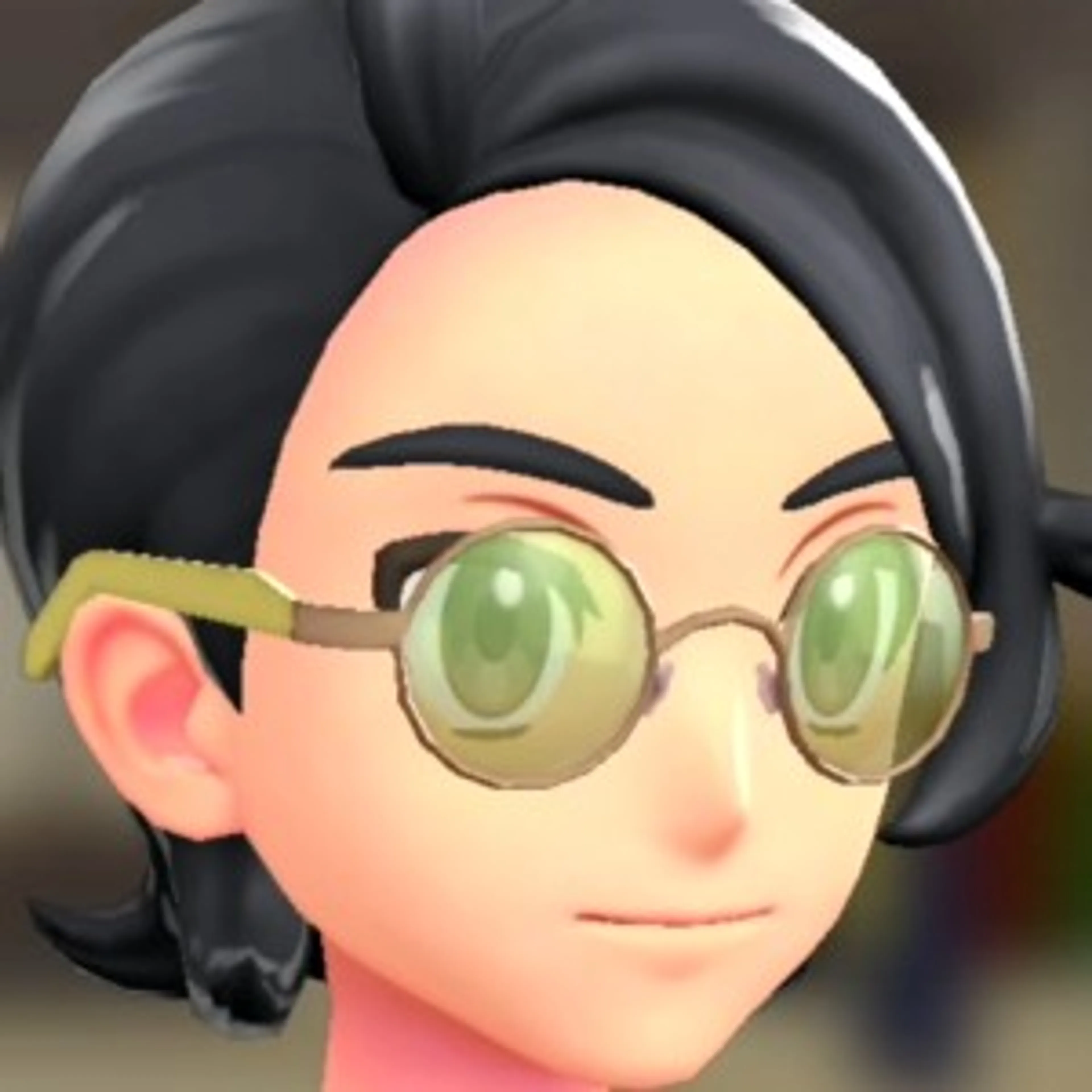 ラウンドフレームグラス - レモンレンズ