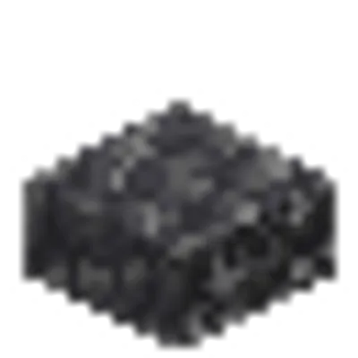 深層岩の丸石のハーフブロックの画像