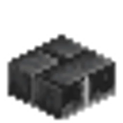 深層岩レンガのハーフブロックの画像