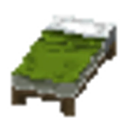 緑色のベッドの画像