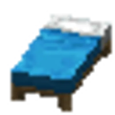 空色のベッドの画像