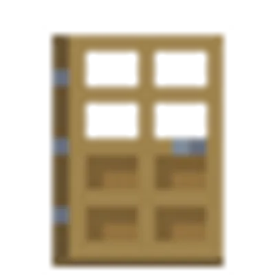 オークのドアの画像