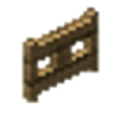 オークのフェンスゲートの画像