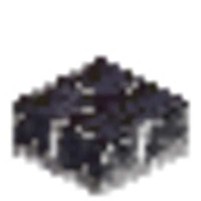 磨かれたブラックストーンレンガのハーフブロックの画像