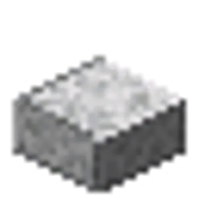 磨かれた閃緑岩のハーフブロックの画像
