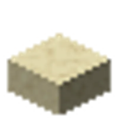 滑らかな砂岩のハーフブロックの画像