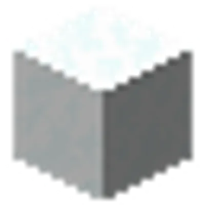 雪ブロックの画像