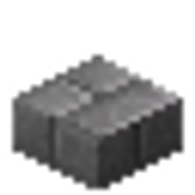 石レンガのハーフブロックの画像
