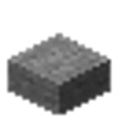 石のハーフブロックの画像