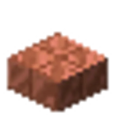 錆止めされた切り込み入りの銅のハーフブロックの画像