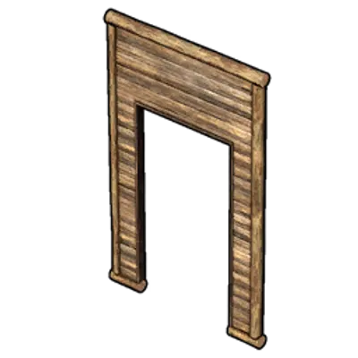 木のパル用通路口の画像