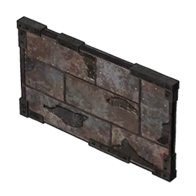 金属の対角壁の画像