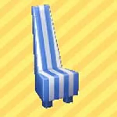 ストライプなチェアの画像