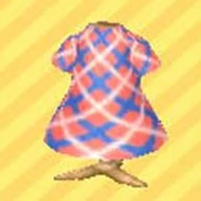 ピンクツイードワンピースの画像
