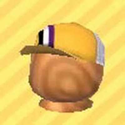 きいろいキャップの画像