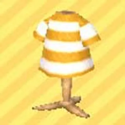 きいろボーダーのふくの画像