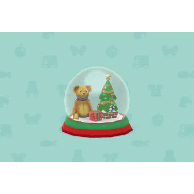 クリスマスなスノードームの画像