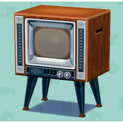 レトロなテレビの画像