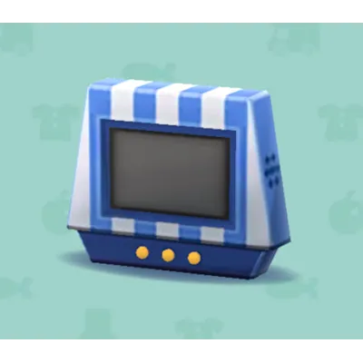 ストライプなテレビの画像