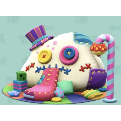 もくもくおばけのソファの画像
