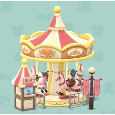 メリーゴーランドの画像