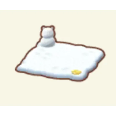 ふわふわゆきのじゅうたんの画像