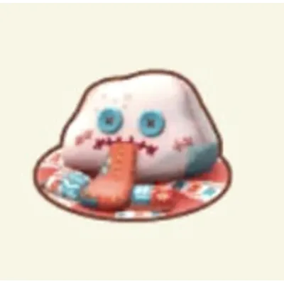 もくもくおばけのミニソファの画像
