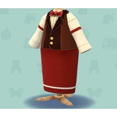 ショコラなエプロンベストの画像
