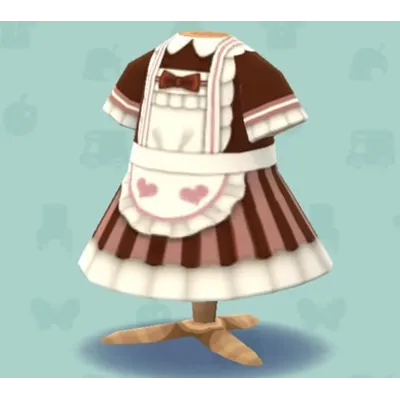 ミルクチョコなエプロンドレスの画像
