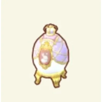 ラベンダーのエッグランプの画像