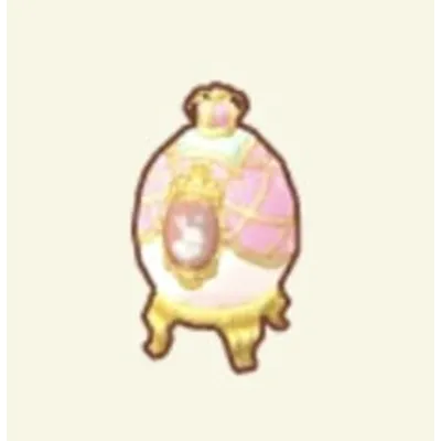 ピンクのエッグランプの画像