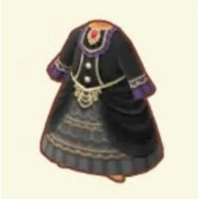 きふじんのロングドレス(ゴシック)の画像