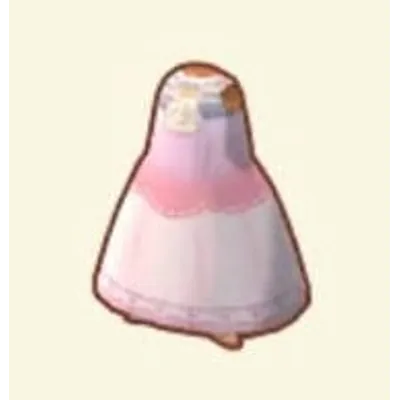 バラのウェディングドレスの画像