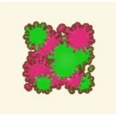 インクまみれのゆかの画像