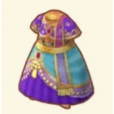 アラビアンなドレスの画像