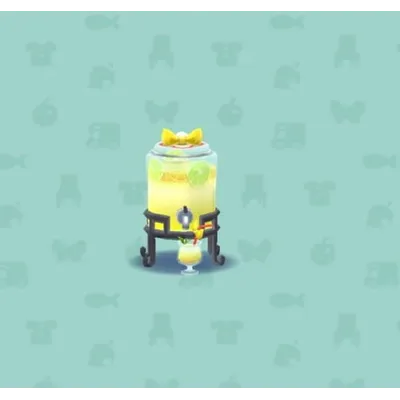 レモンのドリンクサーバーの画像