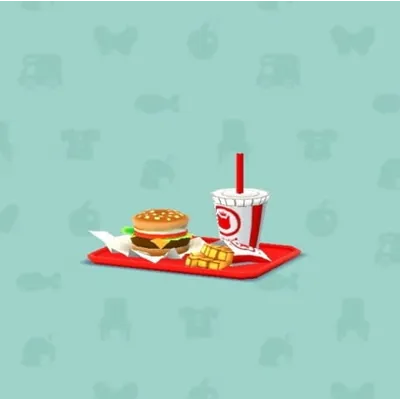 ハンバーガーセットの画像