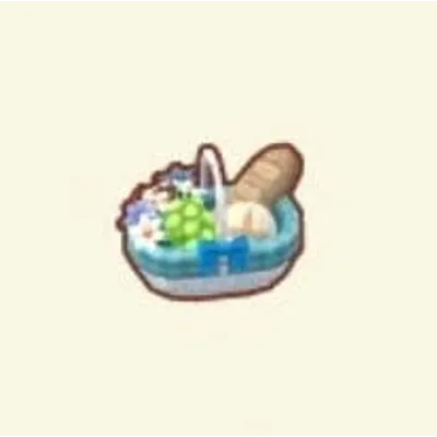 おつかいのバスケットの画像