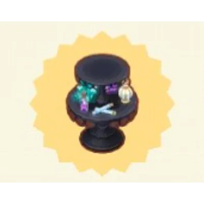 ガラスびんのてんじスタンドの画像