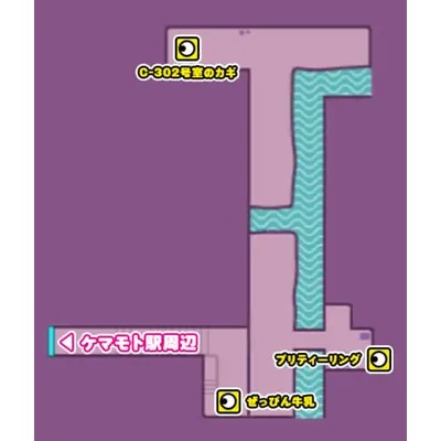 駅前の古い民家の画像