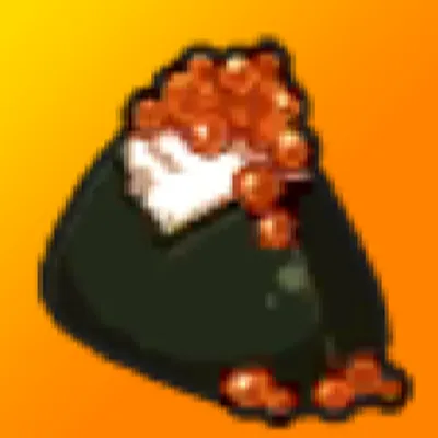 いくらおにぎりの画像
