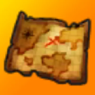 びしょびしょの地図の画像
