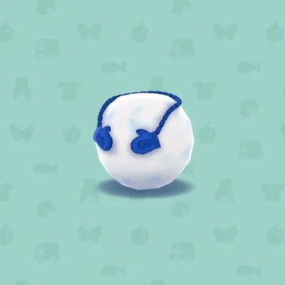 あおてぶくろのゆきだるま・からだの画像