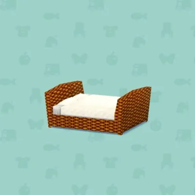 リゾートなベッドの画像
