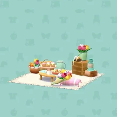 チューリップなピクニックセットの画像