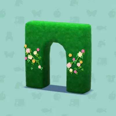 めいろなおにわのアーチの画像