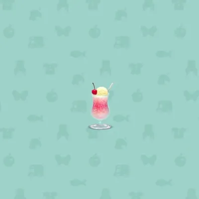レトロポップなクリームソーダBの画像